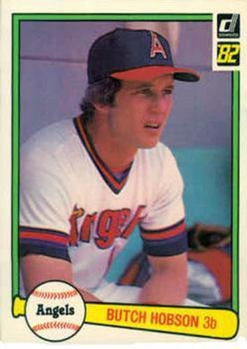 #577 Butch Hobson - California Angels - 1982 Donruss Baseball