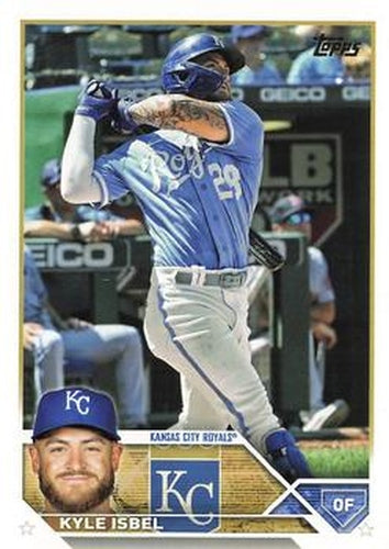 #578 Kyle Isbel - Kansas City Royals - 2023 Topps Baseball