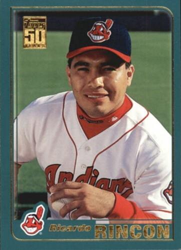 #578 Ricardo Rincon - Cleveland Indians - 2001 Topps Baseball