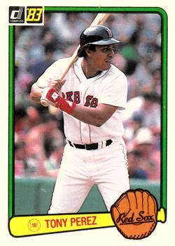 #578 Tony Perez - Boston Red Sox - 1983 Donruss Baseball