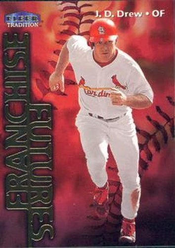 #578 J.D. Drew - St. Louis Cardinals - 1999 Fleer Tradition Baseball
