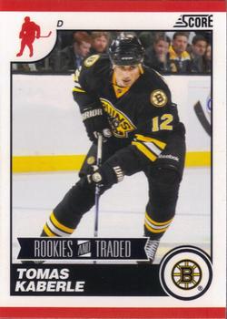 #578 Tomas Kaberle - Boston Bruins - 2010-11 Score Hockey