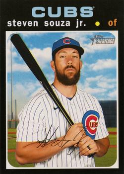 #578 Steven Souza Jr. - Chicago Cubs - 2020 Topps Heritage Baseball