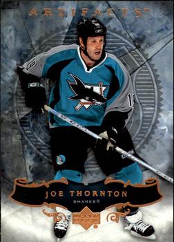 #17 Joe Thornton - San Jose Sharks - 2006-07 Upper Deck Artifacts Hockey