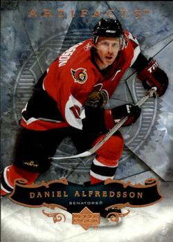 #33 Daniel Alfredsson - Ottawa Senators - 2006-07 Upper Deck Artifacts Hockey
