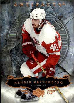 #63 Henrik Zetterberg - Detroit Red Wings - 2006-07 Upper Deck Artifacts Hockey