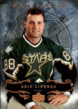 #70 Eric Lindros - Dallas Stars - 2006-07 Upper Deck Artifacts Hockey