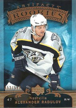#247 Alexander Radulov - Nashville Predators - 2006-07 Upper Deck Artifacts Hockey