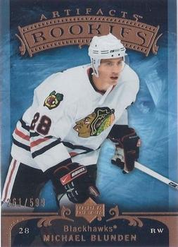 #266 Michael Blunden - Chicago Blackhawks - 2006-07 Upper Deck Artifacts Hockey