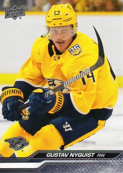 #579 Gustav Nyquist - Nashville Predators -2023-24 Upper Deck Hockey