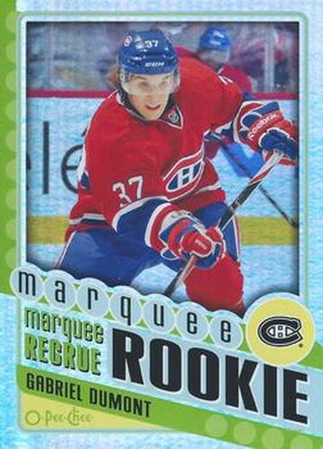 #579 Gabriel Dumont - Montreal Canadiens - 2012-13 O-Pee-Chee - Rainbow Hockey