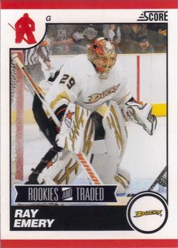 #579 Ray Emery - Anaheim Ducks - 2010-11 Score Hockey