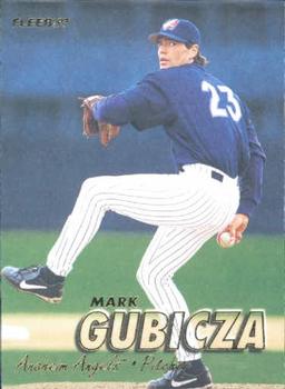#579 Mark Gubicza - Anaheim Angels - 1997 Fleer Baseball
