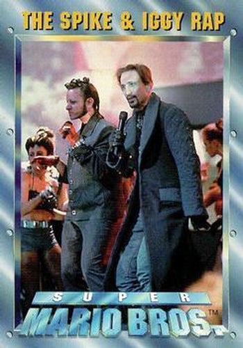 #57 The Spike & Iggy Rap - 1993 SkyBox Super Mario Bros.