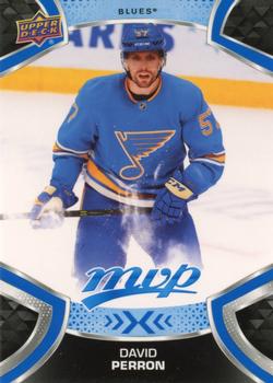#57 David Perron - St. Louis Blues - 2021-22 Upper Deck MVP - Blue Hockey