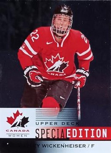 #SE-57 Hayley Wickenheiser - Canada - 2014 Upper Deck Team Canada Juniors - Special Edition Hockey
