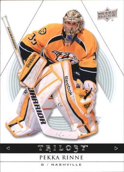 #57 Pekka Rinne - Nashville Predators - 2013-14 Upper Deck Trilogy Hockey