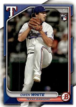 #57 Owen White - Texas Rangers - 2024 Bowman Baseball