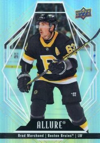 #57 Brad Marchand - Boston Bruins - 2022-23 Upper Deck Allure Hockey