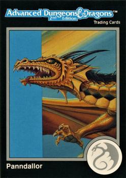 #57 Panndallor, Gold Dragon - 1991 TSR Advanced Dungeons & Dragons - Silver