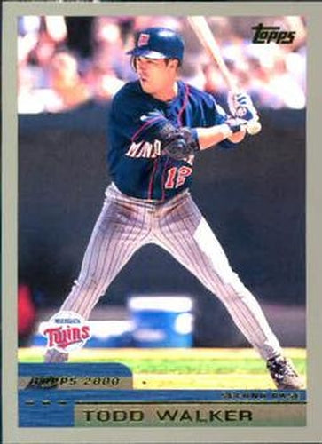#57 Todd Walker - Minnesota Twins - 2000 Topps Baseball