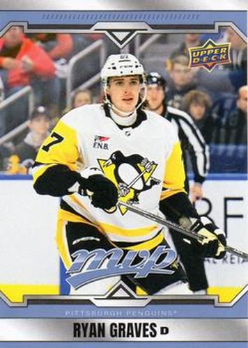 #57 Ryan Graves - Pittsburgh Penguins - 2024-25 Upper Deck MVP Hockey