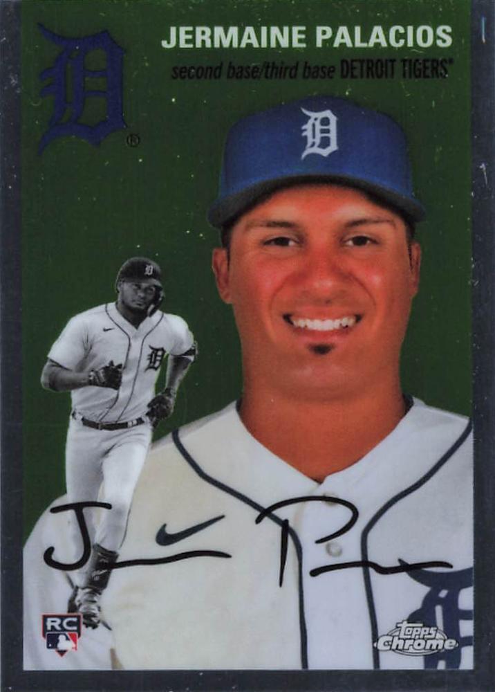 #57 Jermaine Palacios - Detroit Tigers - 2023 Topps Chrome Platinum Anniversary Baseball