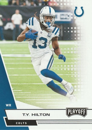 #57 T.Y. Hilton - Indianapolis Colts - 2020 Panini Playoff Football