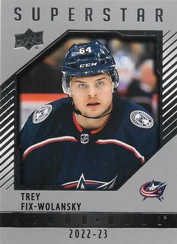 #HR57 Trey Fix-Wolansky - Columbus Blue Jackets - 2022-23 Upper Deck - Honor Roll Hockey