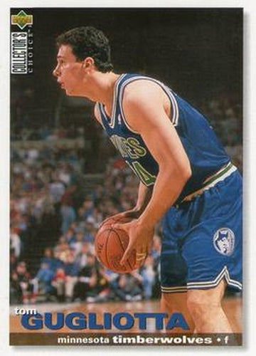 #57 Tom Gugliotta - Minnesota Timberwolves - 1995-96 Collector's Choice Basketball
