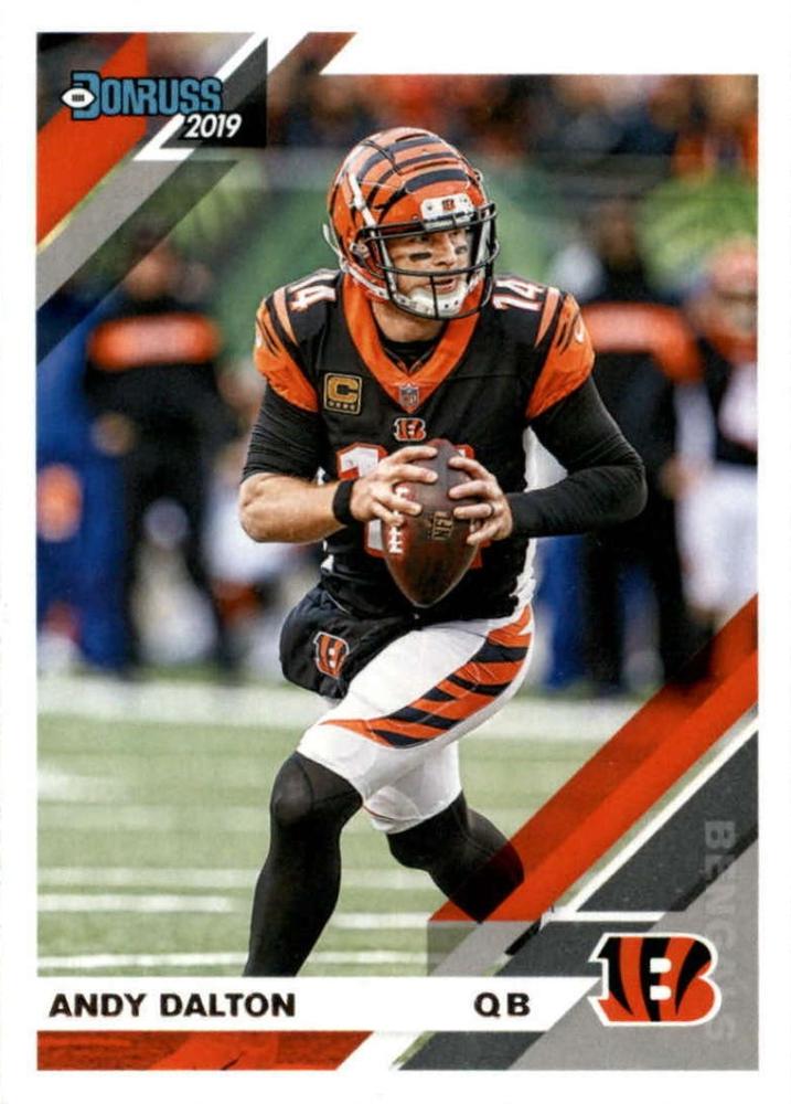 #57 Andy Dalton - Cincinnati Bengals - 2019 Donruss Football