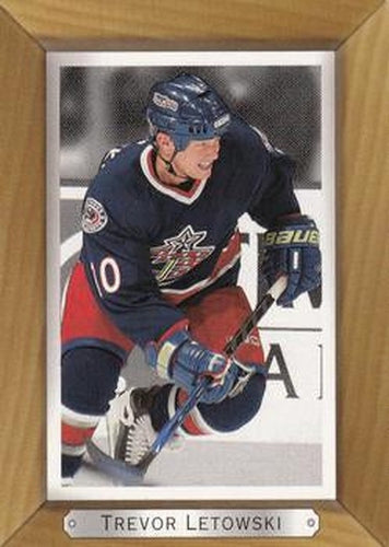 #57 Trevor Letowski - Columbus Blue Jackets - 2003-04 Upper Deck Beehive Hockey