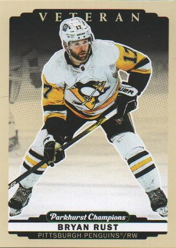#57 Bryan Rust - Pittsburgh Penguins - 2022-23 Parkhurst Champions Hockey