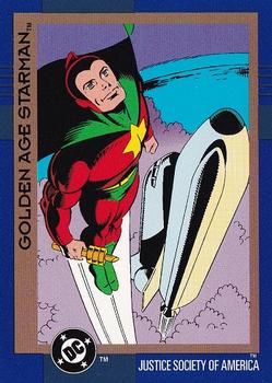 #57 Golden Age Starman - 1993 SkyBox DC Cosmic Teams