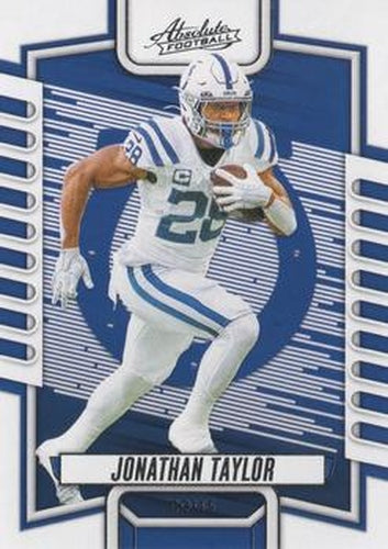 #57 Jonathan Taylor - Indianapolis Colts - 2023 Panini Absolute Football