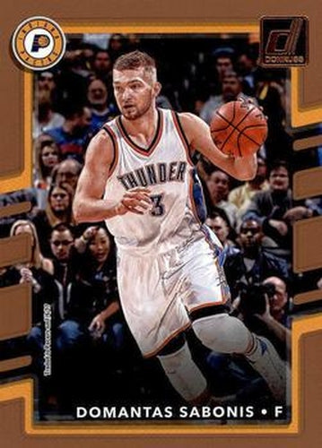 #57 Domantas Sabonis - Indiana Pacers - 2017-18 Donruss Basketball