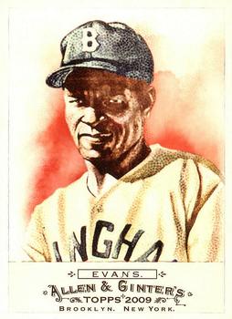 #57 Frank Evans - Birmingham Black Barons - 2009 Topps Allen & Ginter Baseball