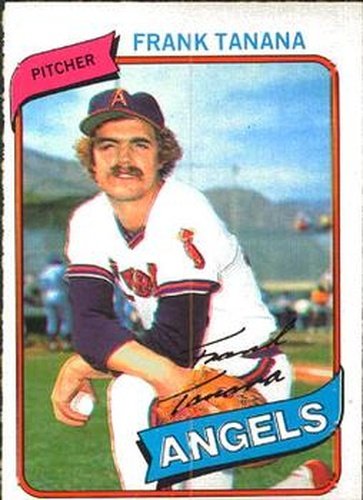 #57 Frank Tanana - California Angels - 1980 O-Pee-Chee Baseball