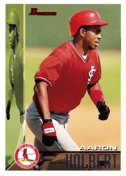#57 Aaron Holbert - St. Louis Cardinals - 1995 Bowman Baseball