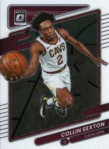 #57 Collin Sexton - Cleveland Cavaliers - 2021-22 Donruss Optic Basketball