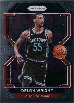 #57 Delon Wright - Atlanta Hawks - 2021-22 Panini Prizm Basketball