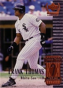#57 Frank Thomas - Chicago White Sox - 1999 Upper Deck Century Legends Baseball