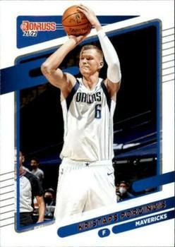 #57 Kristaps Porzingis - Dallas Mavericks - 2021-22 Donruss Basketball