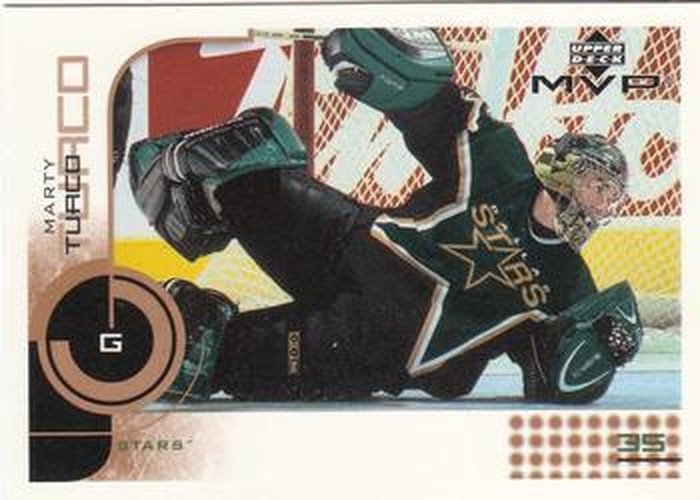#57 Marty Turco - Dallas Stars - 2002-03 Upper Deck MVP Hockey