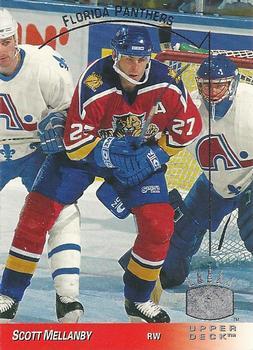 #57 Scott Mellanby - Florida Panthers - 1993-94 Upper Deck - SP Hockey