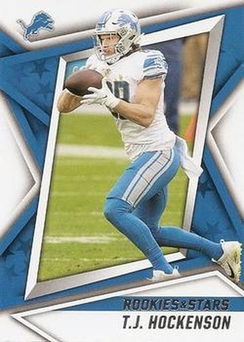 #57 T.J. Hockenson - Detroit Lions - 2021 Panini Rookies & Stars Football