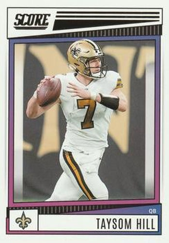 #57 Taysom Hill - New Orleans Saints - 2022 Score Football