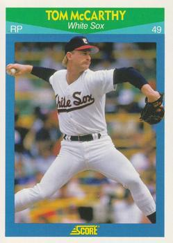 #57 Tom McCarthy - Chicago White Sox - 1990 Score Rising Stars Baseball