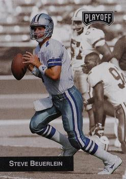 #57 Steve Beuerlein - Phoenix Cardinals - 1993 Playoff Football