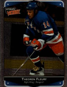 #57 Theoren Fleury - New York Rangers - 1999-00 Upper Deck Ultimate Victory Hockey